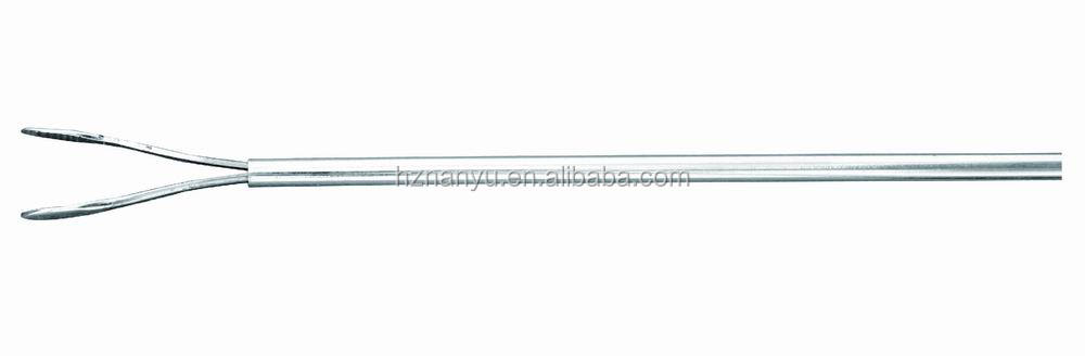 High quality Brochoscopy Foreign Body Forceps Bronchoscopy Instruments ENT instruments 1.8x360mm