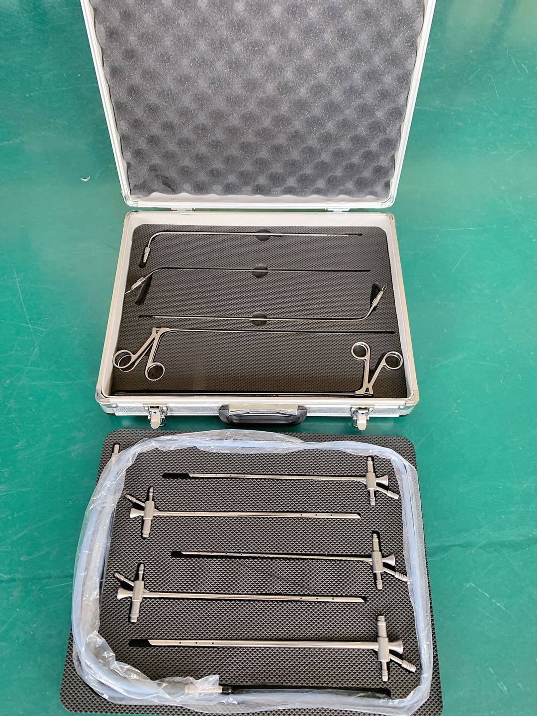 Nanyu High quality Bronchoscopy Instruments set with box ENT instruments