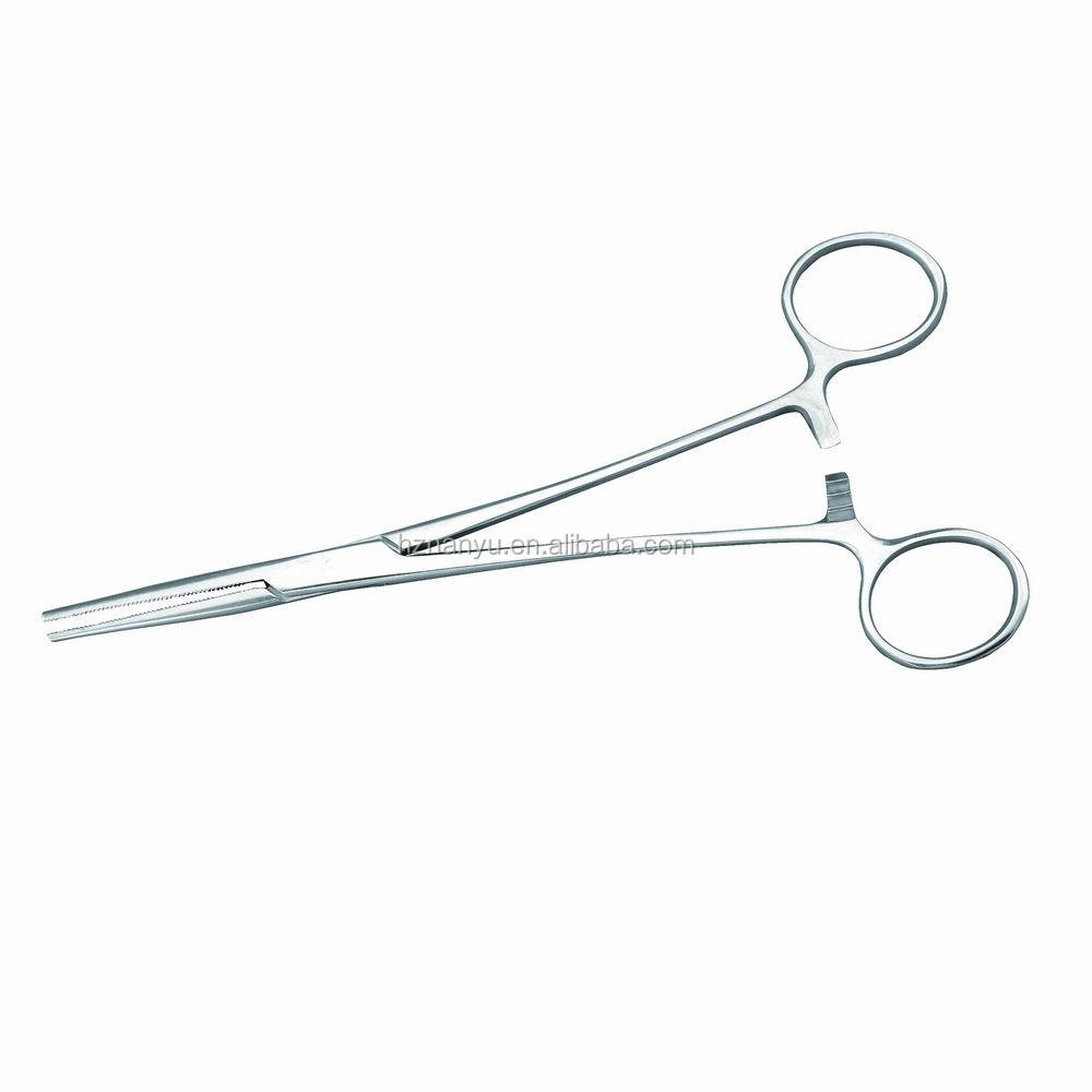 High quality Tonsil Hemostatic Forceps straight and curved ENT instruments Tonsil Instruments