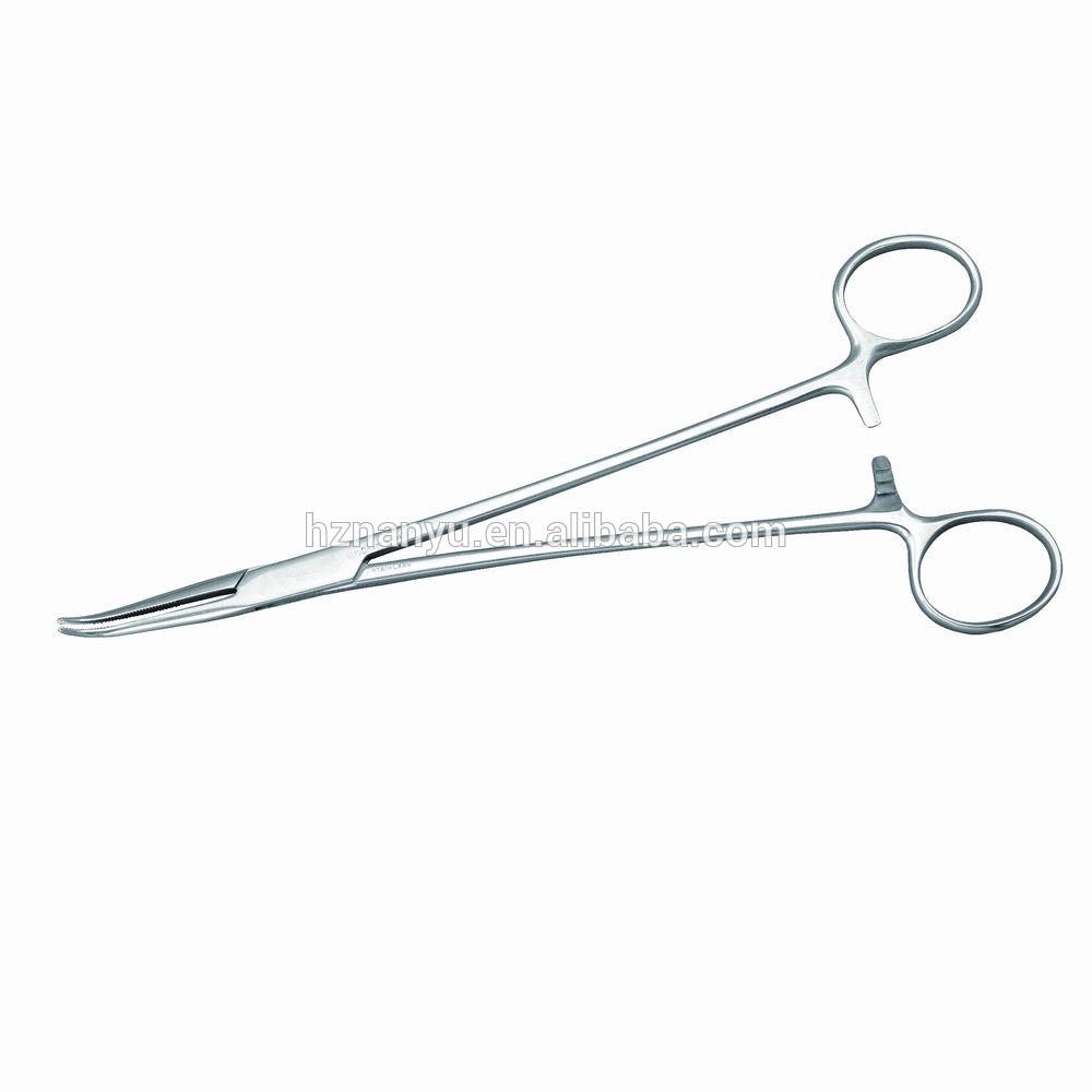 High quality Tonsil Hemostatic Forceps straight and curved ENT instruments Tonsil Instruments