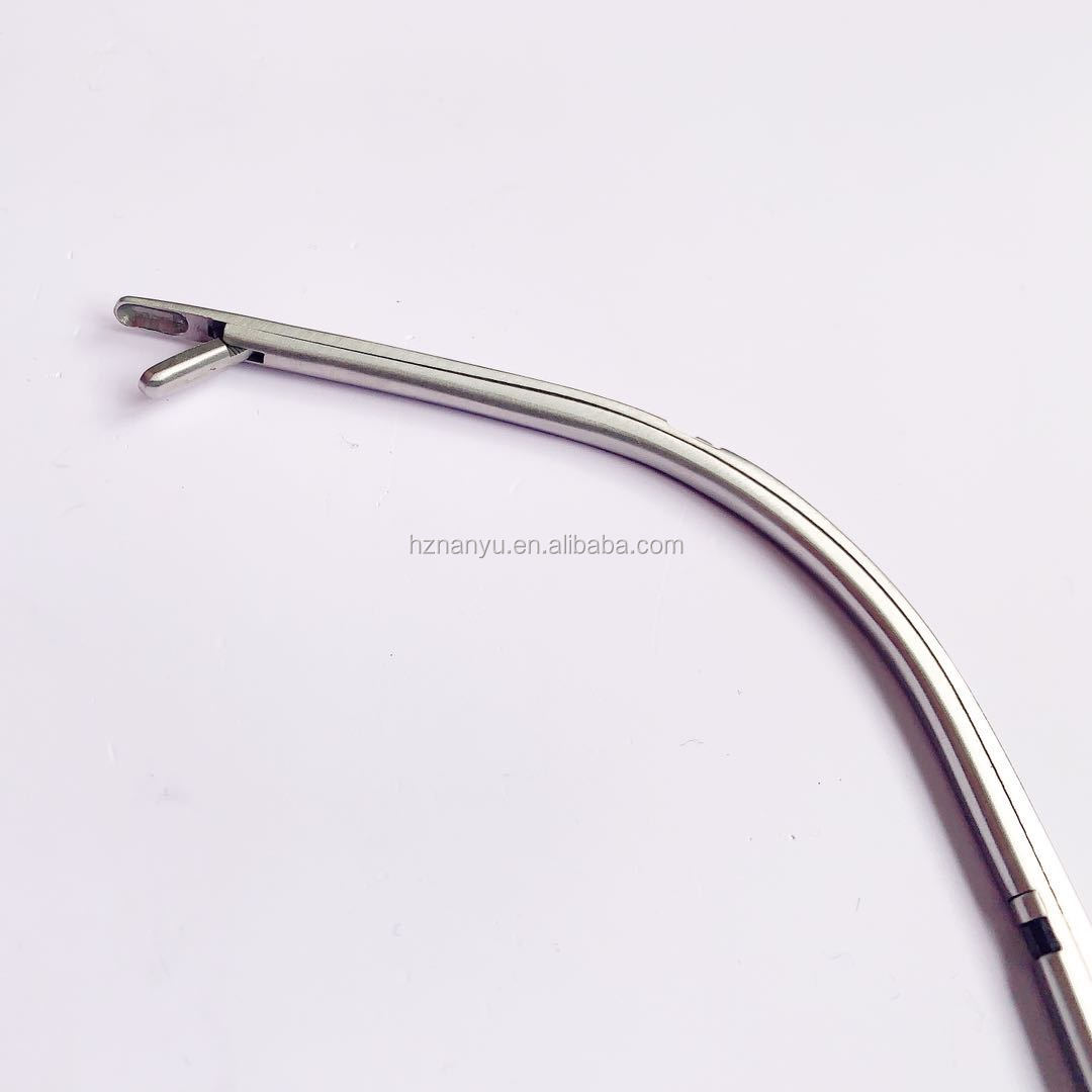 High quality Indirect Laryngeal Forceps with tooth ENT instruments Laryngeal Instruments Fitting Optional