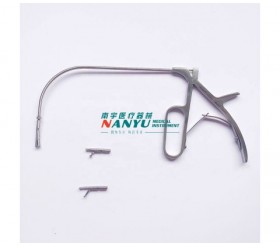 High quality Indirect Laryngeal Forceps wtih three heads ENT instruments laryngoscopy Instruments