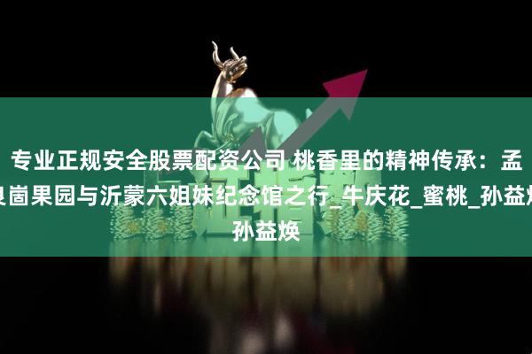 专业正规安全股票配资公司 桃香里的精神传承：孟良崮果园与沂蒙六姐妹纪念馆之行_牛庆花_蜜桃_孙益焕